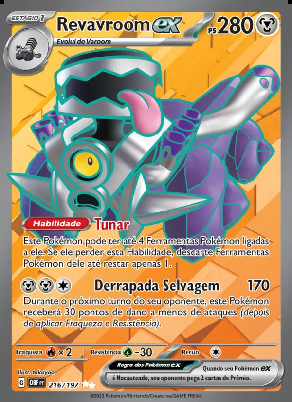 Image of the card Revavroom ex