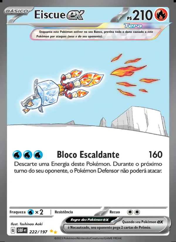 Image of the card Eiscue ex