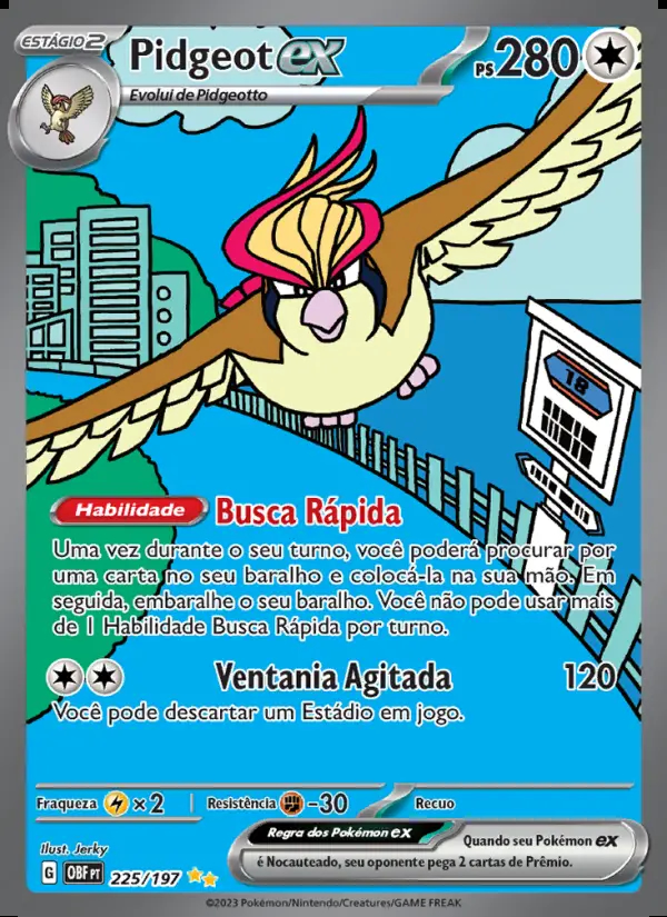 Image of the card Pidgeot ex