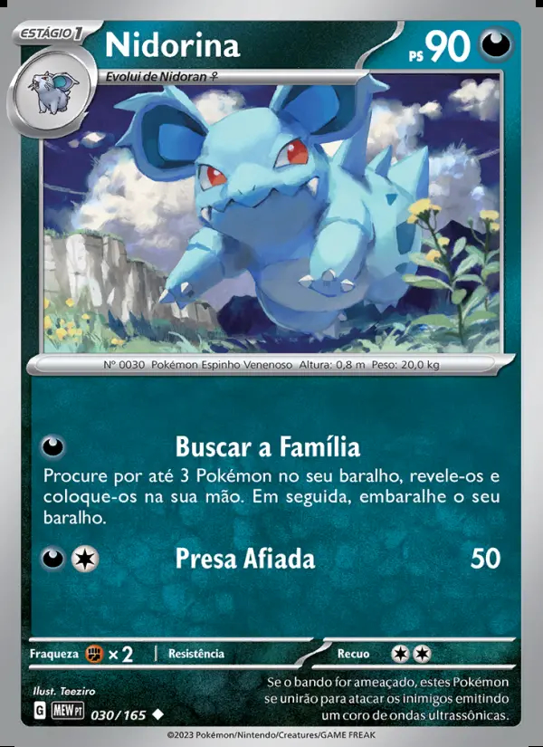 Image of the card Nidorina