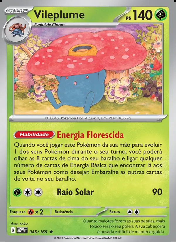 Image of the card Vileplume