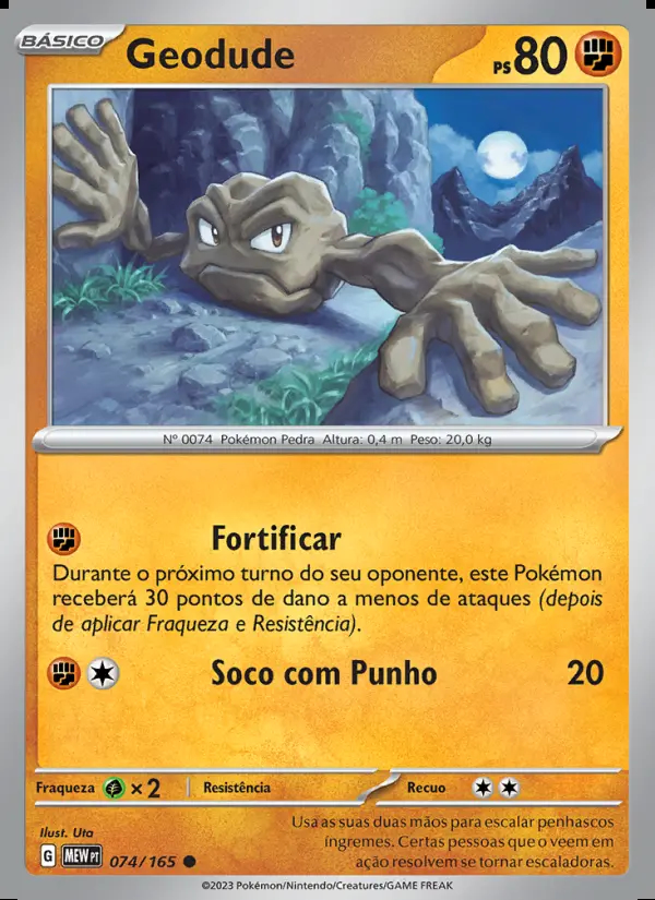 Image of the card Geodude