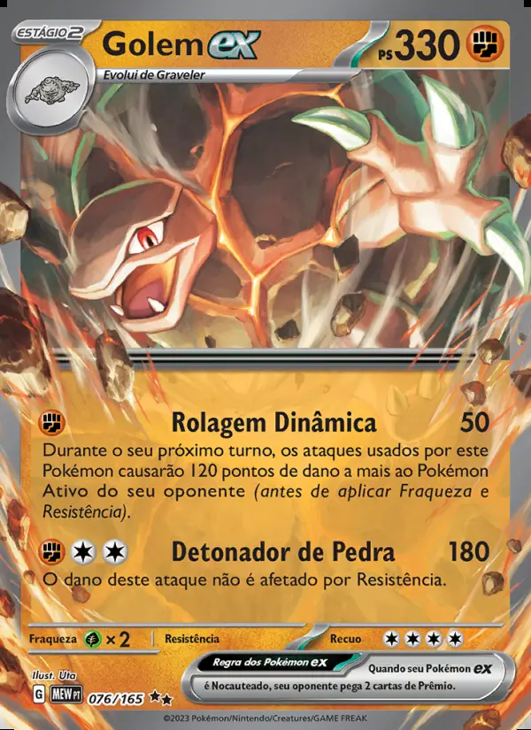 Image of the card Golem ex