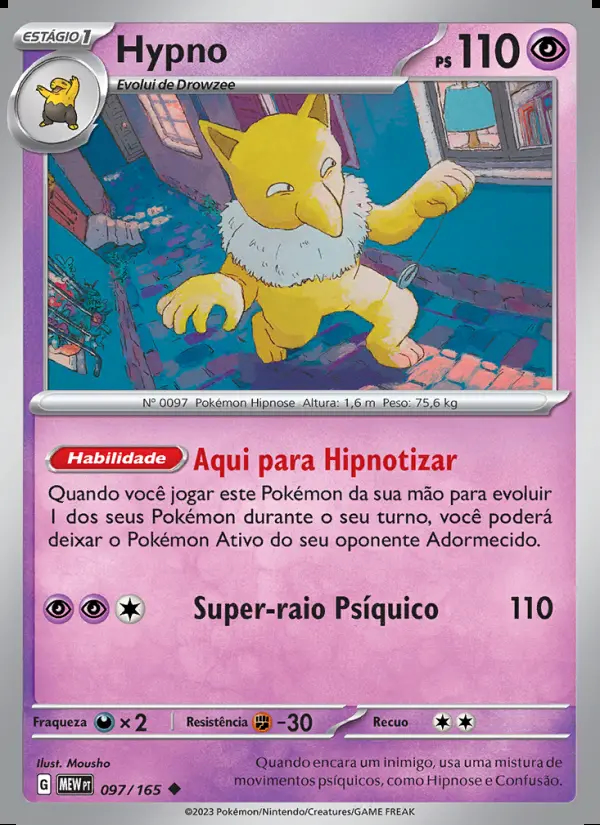 Image of the card Hypno