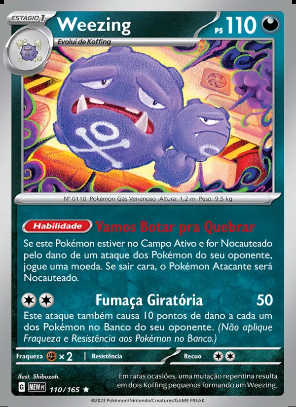 Image of the card Weezing