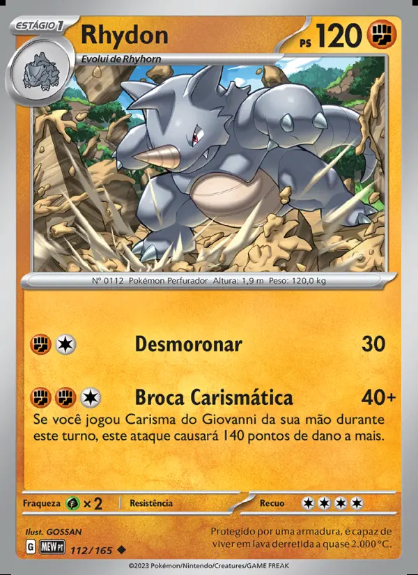 Image of the card Rhydon