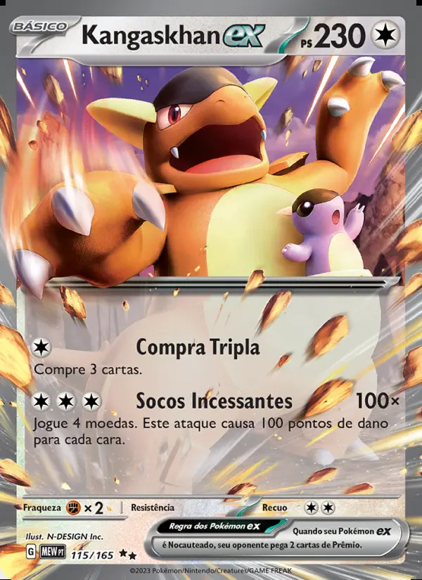 Image of the card Kangaskhan ex