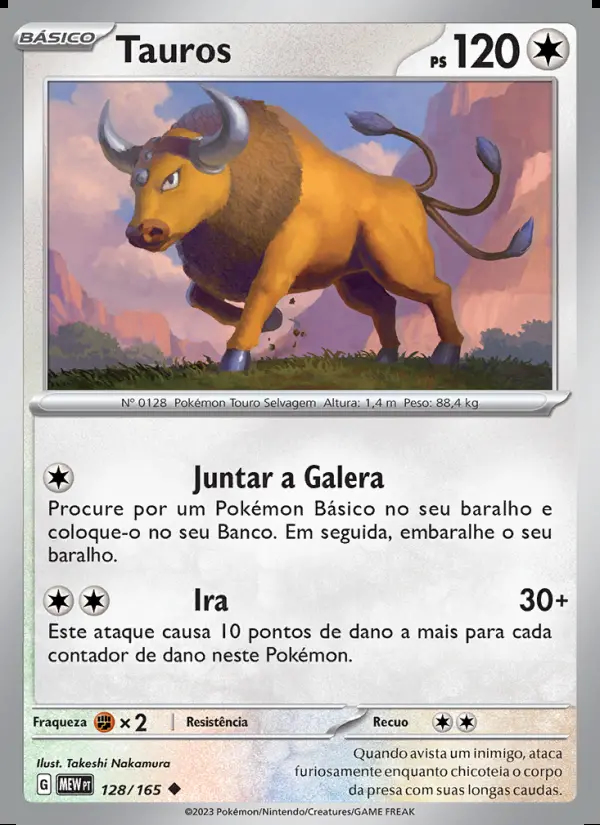 Image of the card Tauros