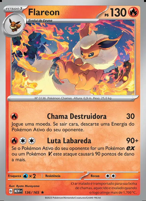 Image of the card Flareon