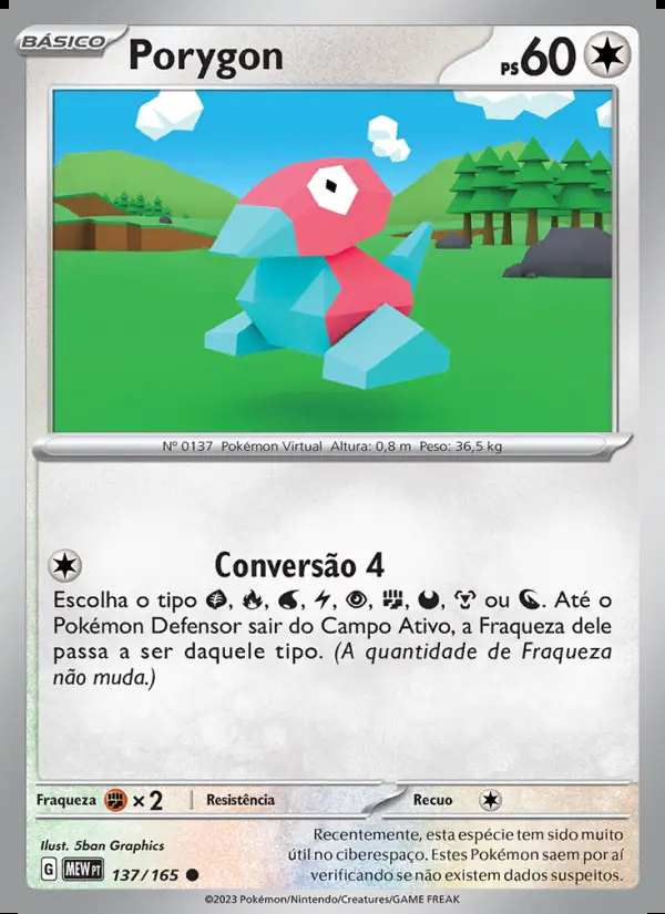 Image of the card Porygon