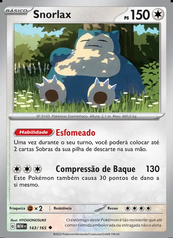 Image of the card Snorlax