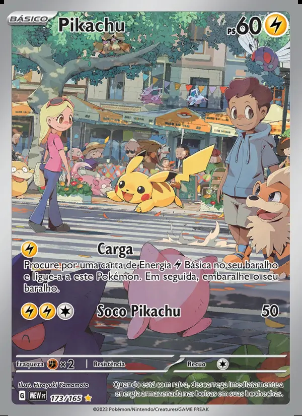 Image of the card Pikachu