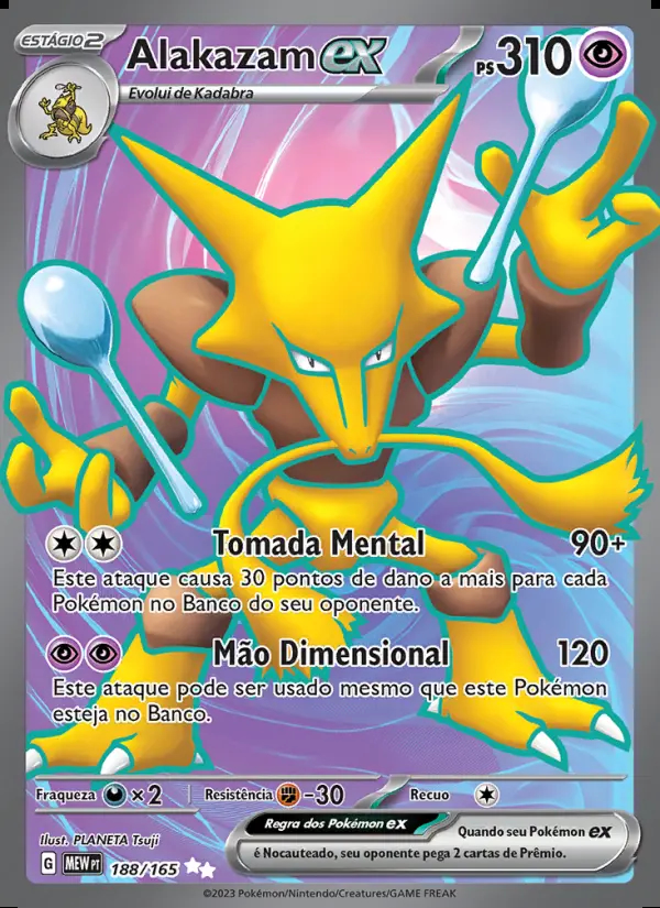 Image of the card Alakazam ex