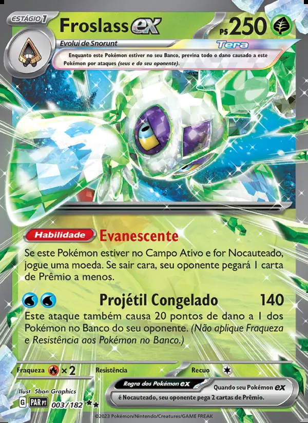 Image of the card Froslass ex
