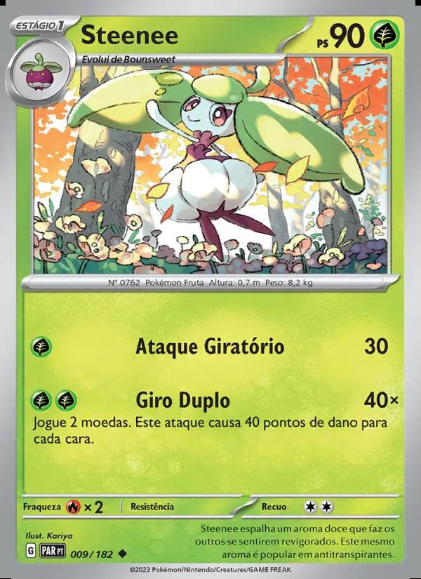 Image of the card Steenee