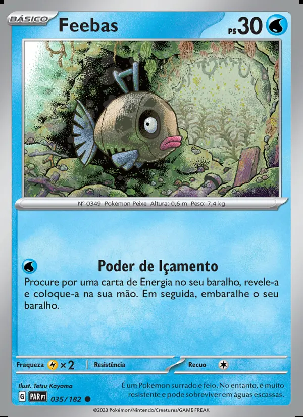 Image of the card Feebas