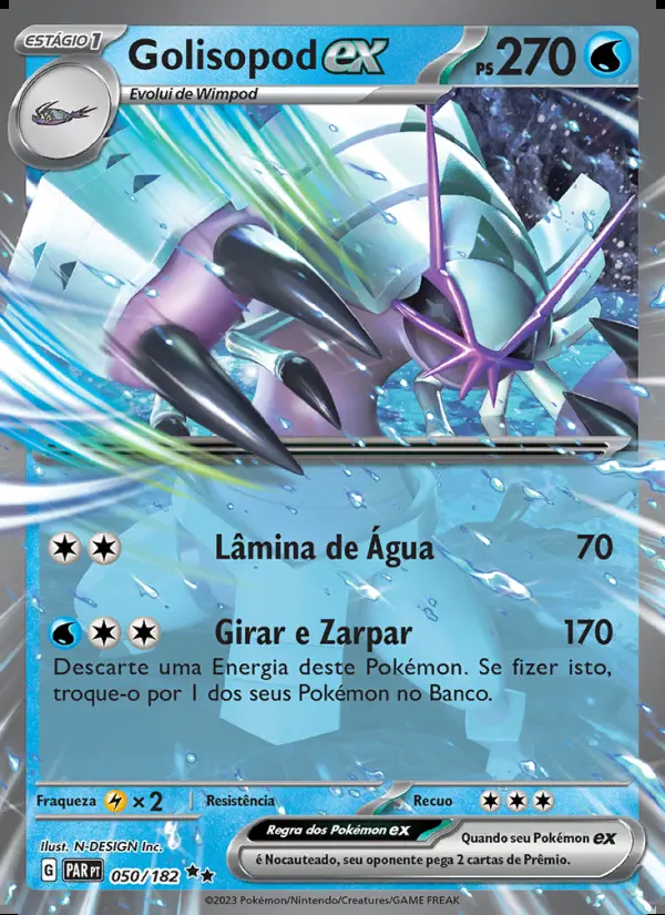 Image of the card Golisopod ex