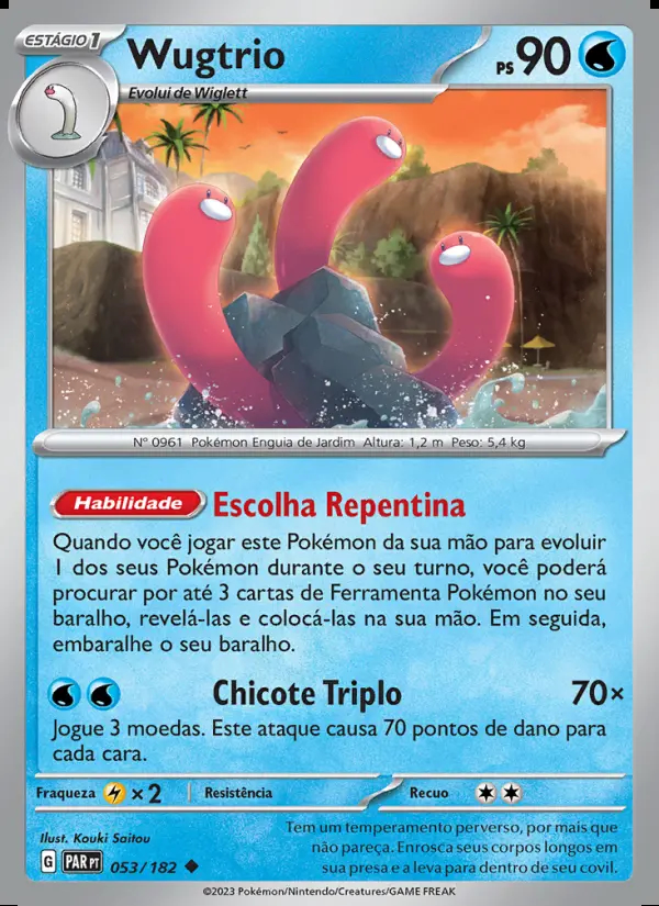 Image of the card Wugtrio
