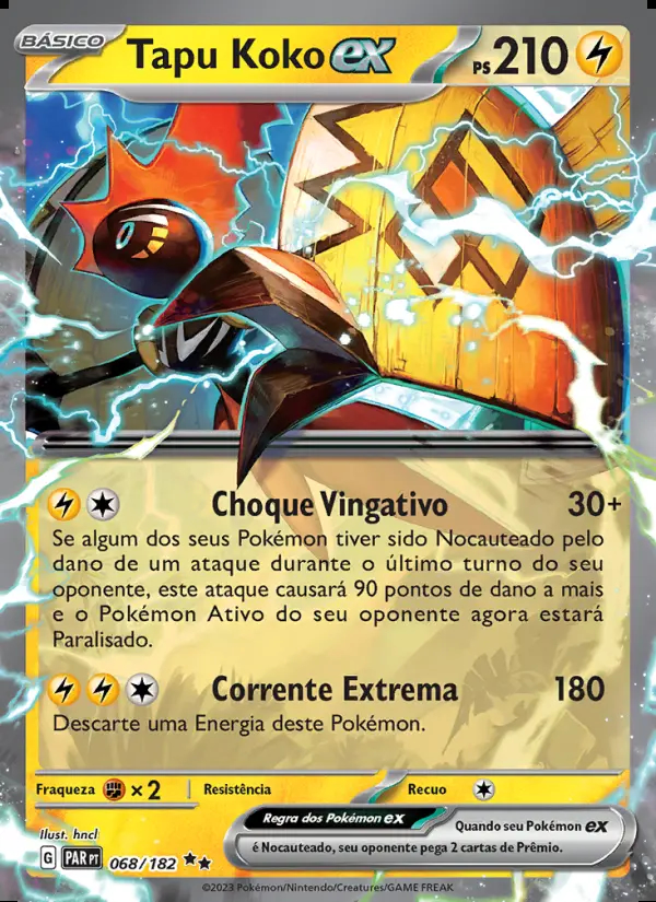 Image of the card Tapu Koko ex