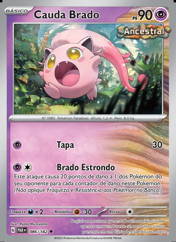 Image of the card Cauda Brado
