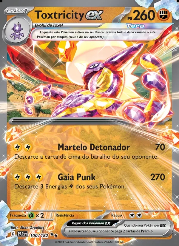 Image of the card Toxtricity ex