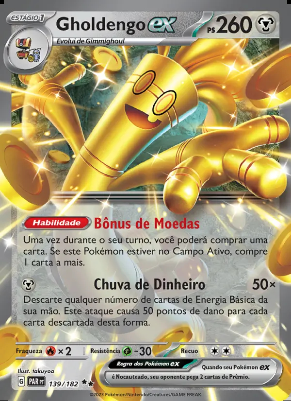 Image of the card Gholdengo ex