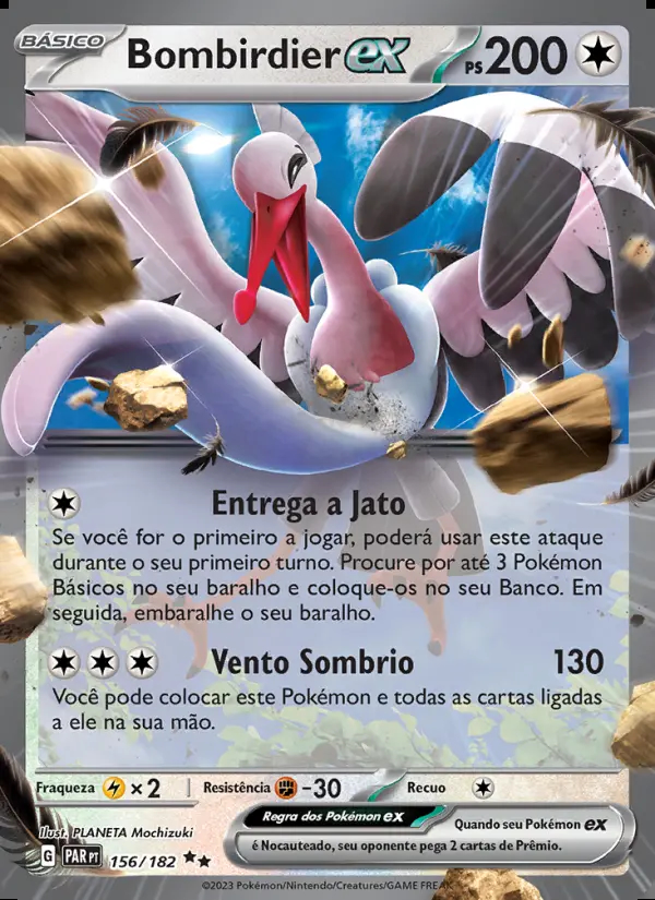 Image of the card Bombirdier ex