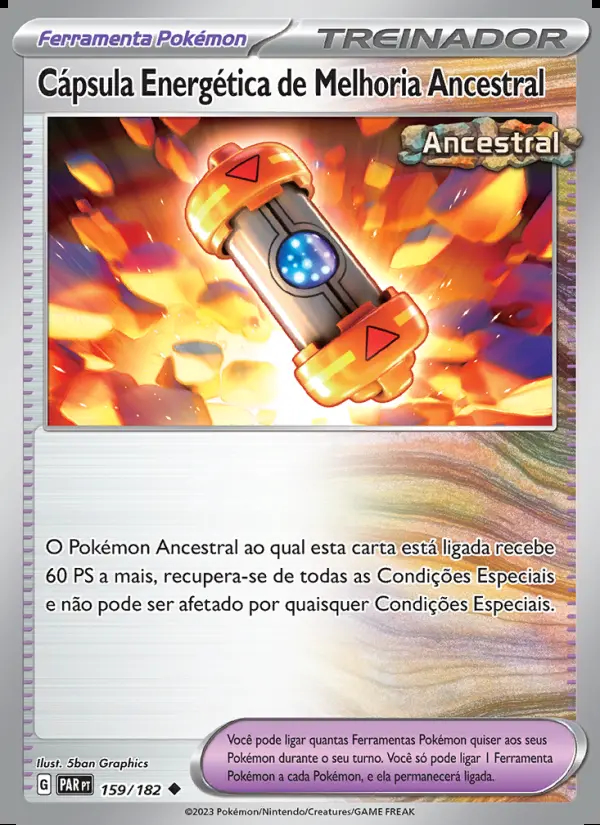 Image of the card Cápsula Energética de Melhoria Ancestral