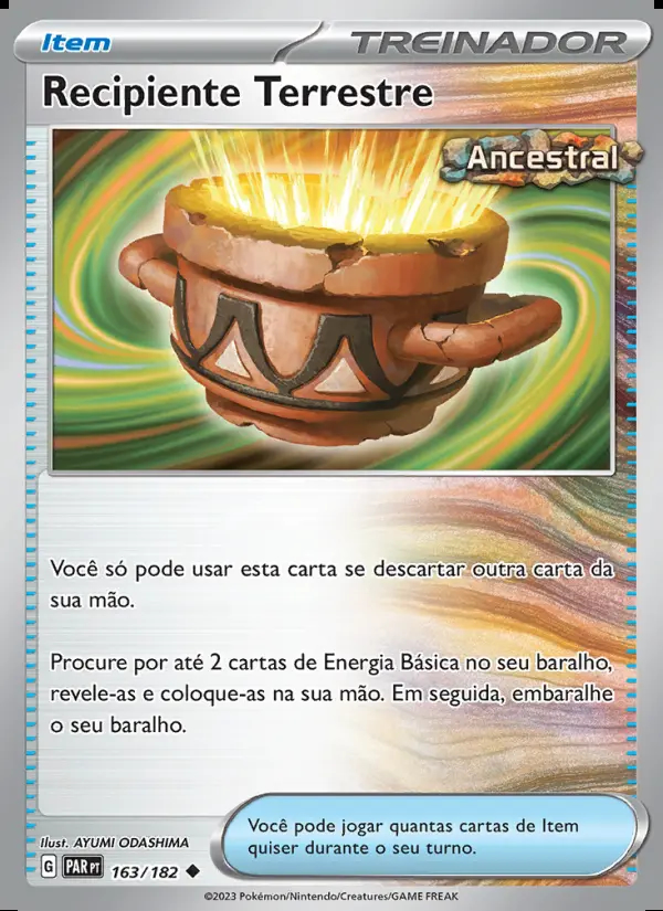 Image of the card Recipiente Terrestre