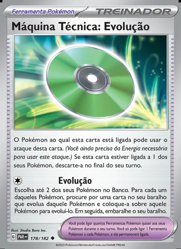 Image of the card Máquina Técnica: Evolução