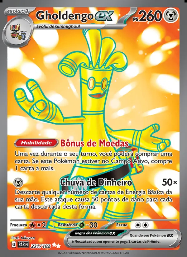 Image of the card Gholdengo ex