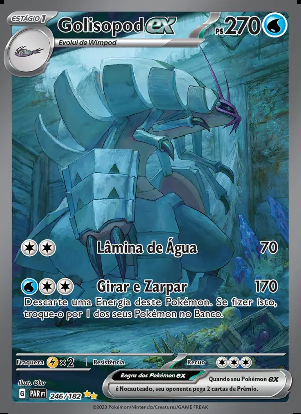 Image of the card Golisopod ex