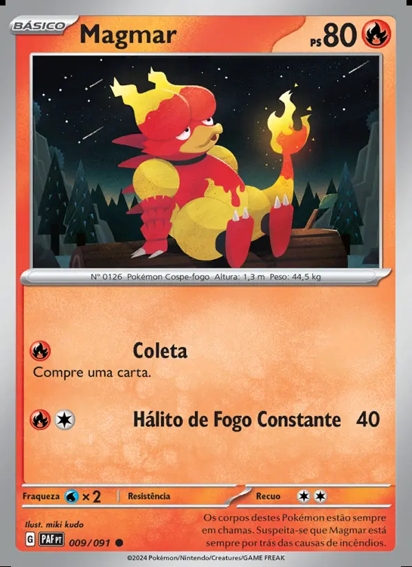 Image of the card Magmar