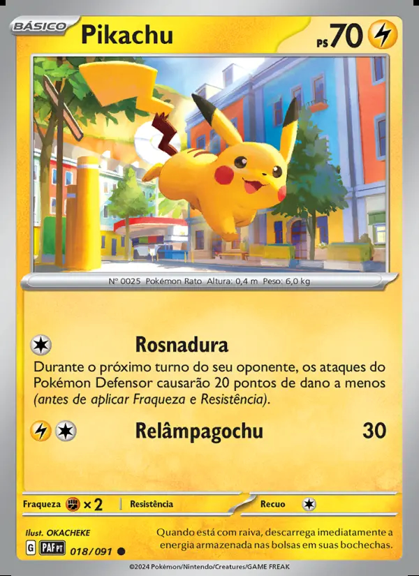 Image of the card Pikachu