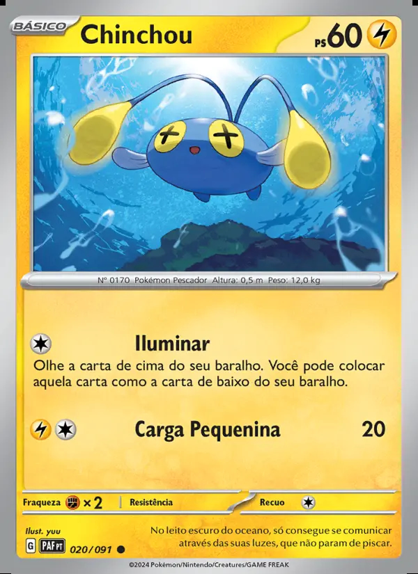 Image of the card Chinchou