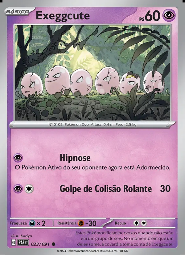 Image of the card Exeggcute