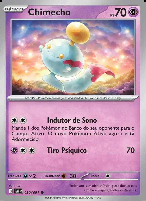 Image of the card Chimecho