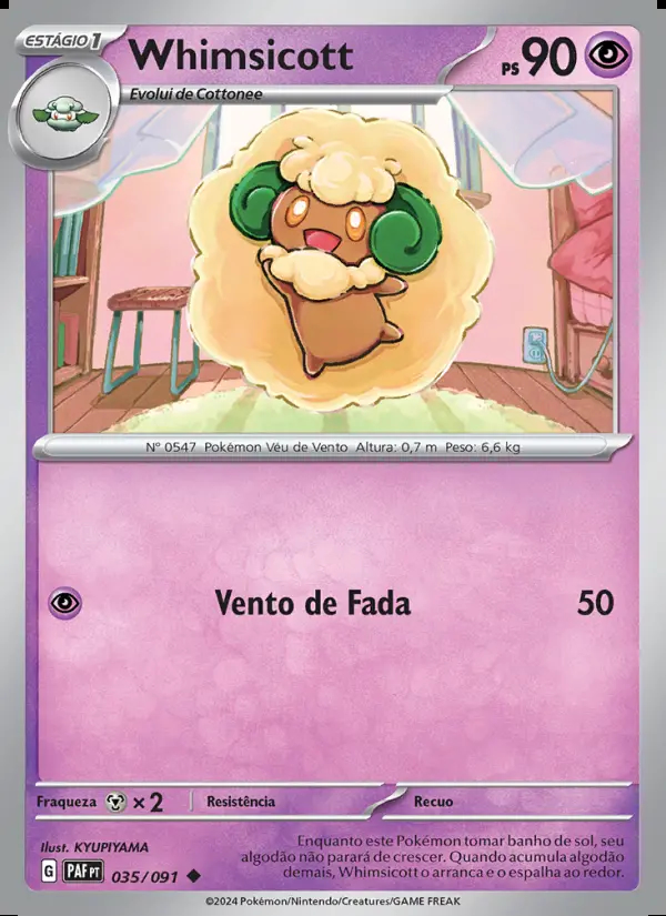 Image of the card Whimsicott