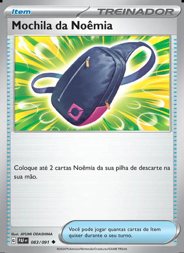 Image of the card Mochila da Noêmia