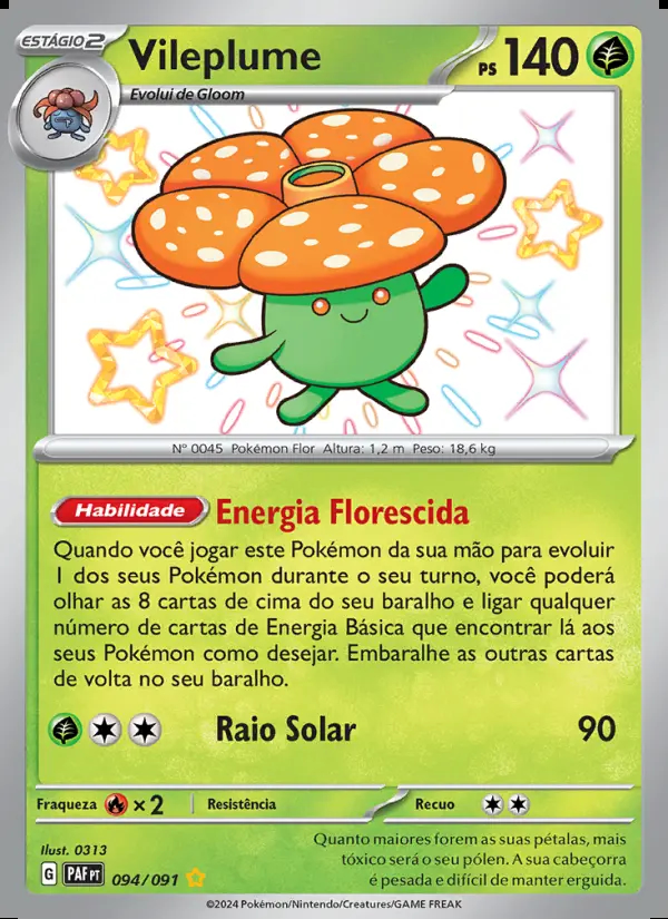 Image of the card Vileplume