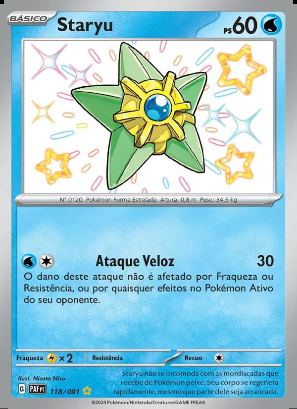 Image of the card Staryu