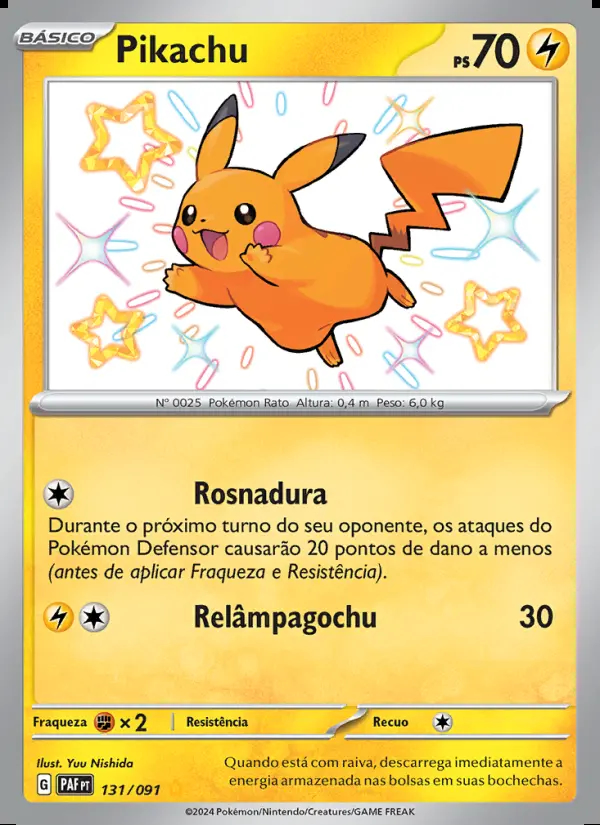 Image of the card Pikachu