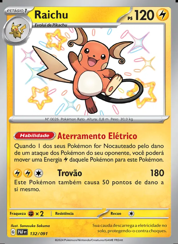 Image of the card Raichu