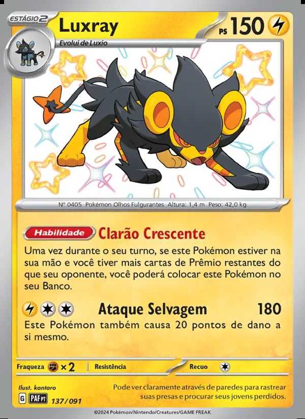 Image of the card Luxray