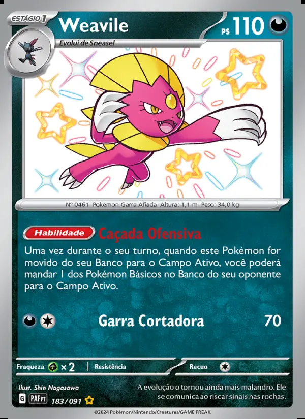 Image of the card Weavile