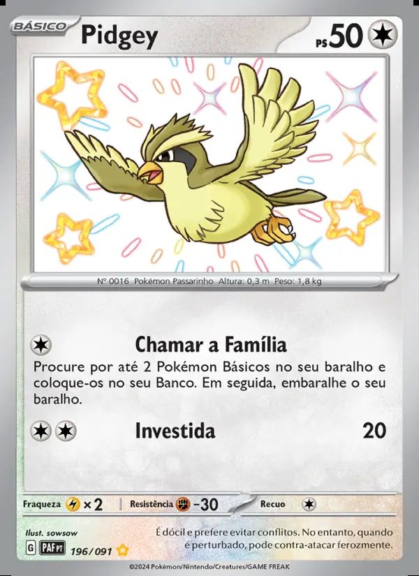 Image of the card Pidgey