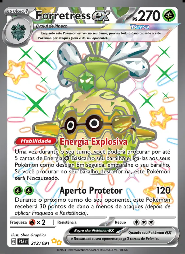 Image of the card Forretress ex