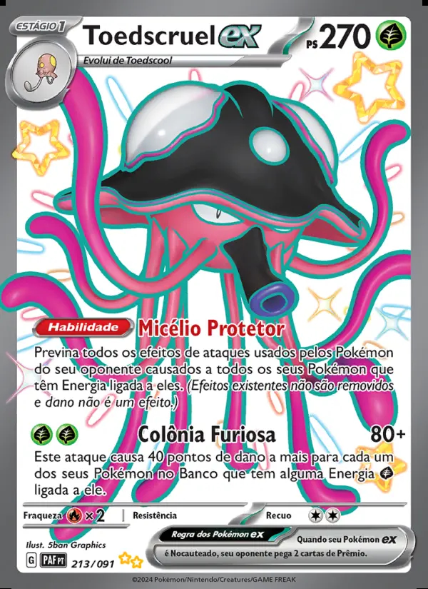 Image of the card Toedscruel ex