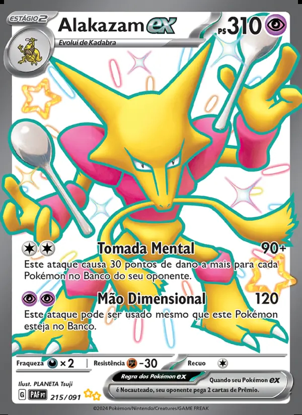 Image of the card Alakazam ex