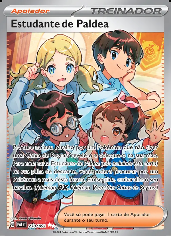 Image of the card Estudante de Paldea